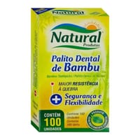 Palito Dental Natural Menta c/ 250 un