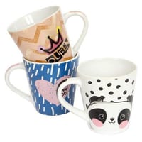 Caneca de Porcelana Decorada 325 ml