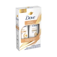 Kit Dove Shampoo 350 ml + Condensado 175 ml Óleo Nutricao