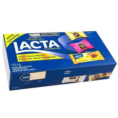 Bombom Lacta Favoritos 131,4 g