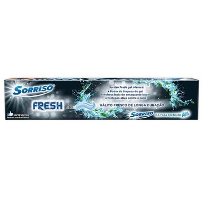 Creme Dental Sorriso 90 g Fresh Plus Xtra