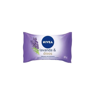 Sabonete Nivea 85 g Lavanda e Óleos