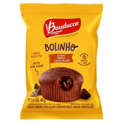 Bolinho Bauducco 40 g Duplo Chocolate