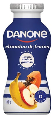 Iogurte Danone 170 g Vitamina Frutas