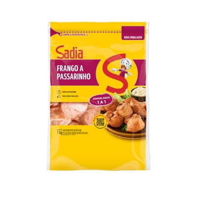 Frango a Passarinho Congelado Sadia 1 kg
