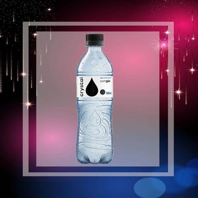 Água Mineral Crystal com Gas 500 ml