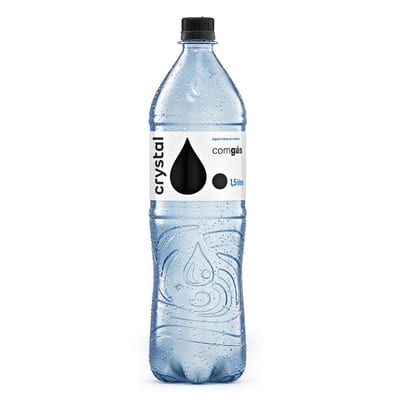 Água Mineral Crystal com Gas 1,5 L